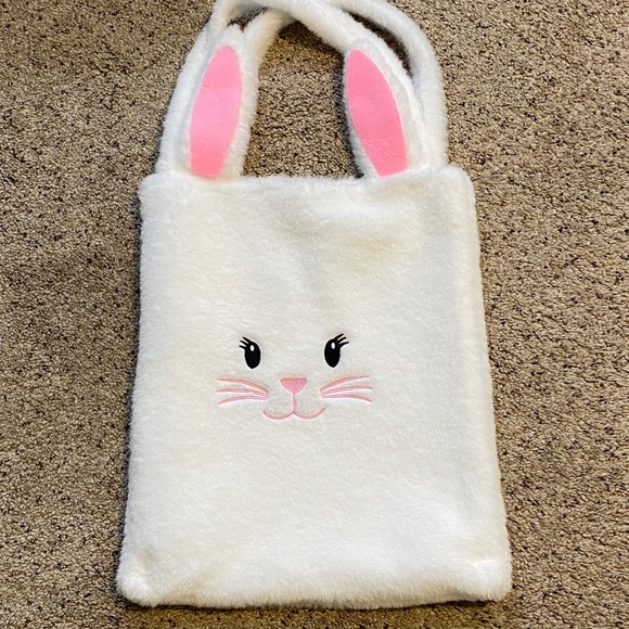 Other - Cute Bunny Ears Kids Tote Bag - White and Pink